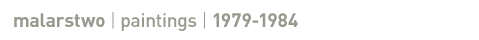 malarstwo 1976-1975